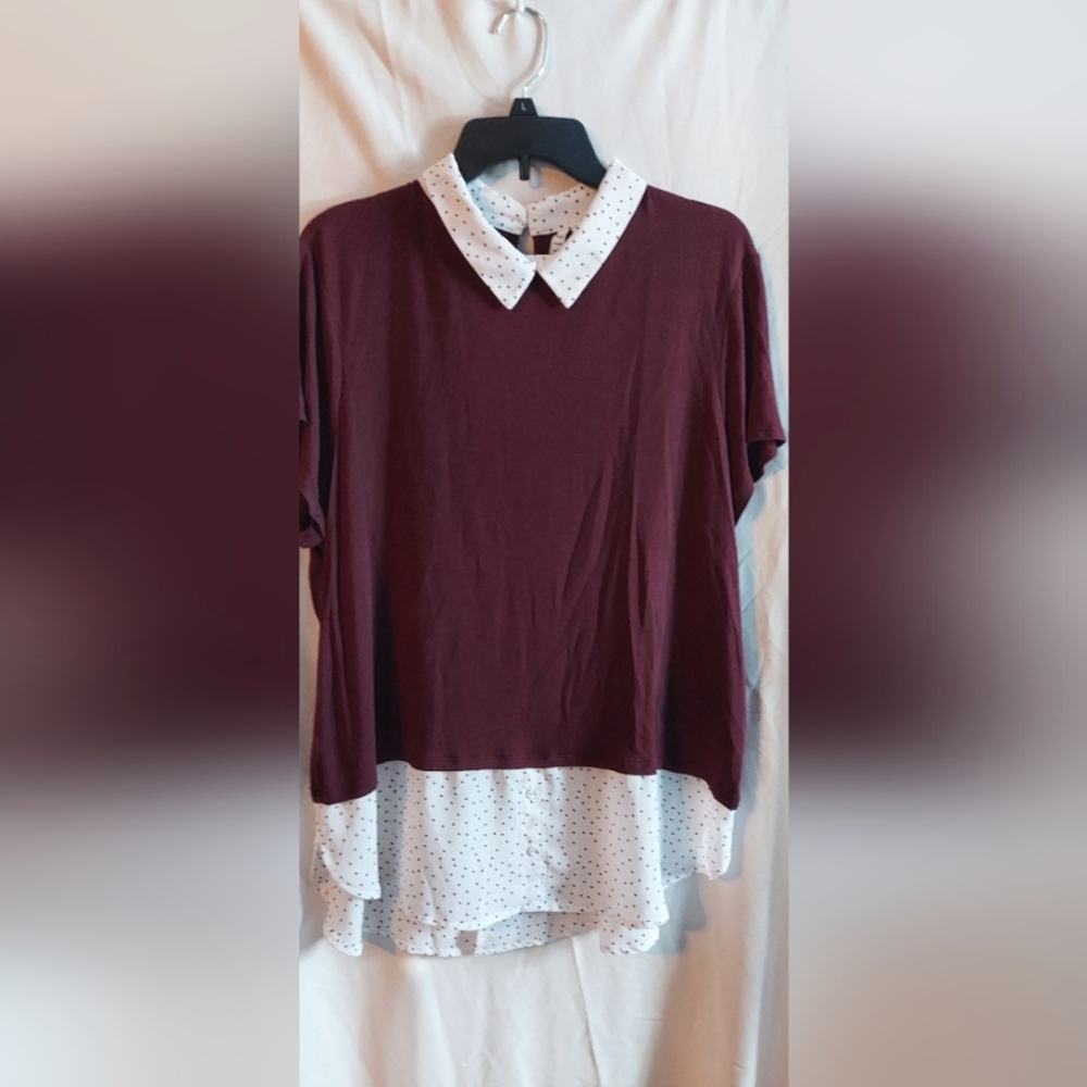 Elle 2 in 1 dress shirt